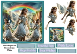 fairy rainbow design 1