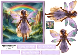 fairy rainbow design 2