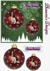 Dog Christmas bauble