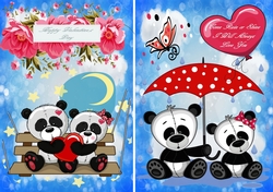 Love bear toppers