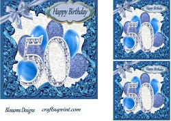 50th Birthday topper
