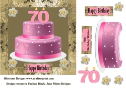 Pink 70th Birthday