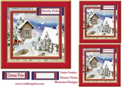 Christmas north pole