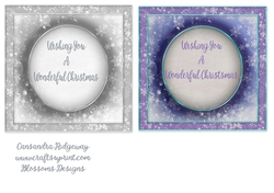 Teddy Christmas Inserts for matching cards 1 and 2