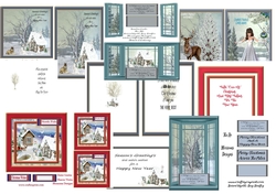 Christmas toppers and inserts