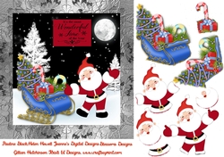 Santas Sleigh (7x7 aprox ) 4