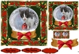 Christmas globe Animals cat 2