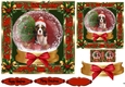 Christmas globe Animals dog 2