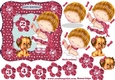 Little girl birthday pink