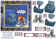 Boys will be boys approx 7x7inches