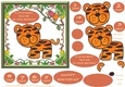 Tigar birthday 1 to 8 plus blank tags