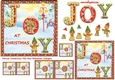Gingerbread Christmas 1  approx. 6 x 6inches
