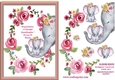 New baby girl  granddaughter sheet 