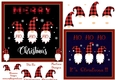 2 card Christmas Gnomes 2