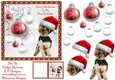 Dog Groomer Christmas Design Yorkshire terrier