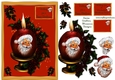 Christmas Candle Santa