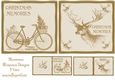 Golden Christmas toppers 3