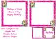 Labrador, inserts 1 blank 1 birthday