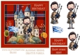 Burns night or birthday Piper 2