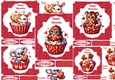 5 cute baby animal kit 7x7 base sheets