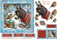 Christmas Donkey and Robin2