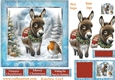 Christmas Donkey and Robin 3