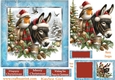 Christmas Donkey and Robin 4