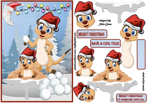 Christmas Meerkats