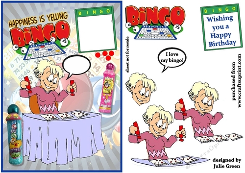 Happiness is yelling bingo