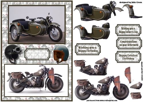 Vintage motorbikes