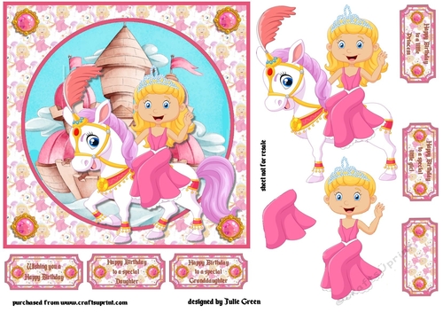 Enchanted Princess 7x7