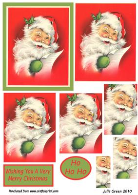 Jolly Santa Pyramid