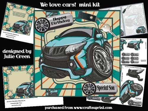 We love cars mini kit