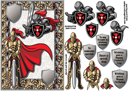 Knight in armour