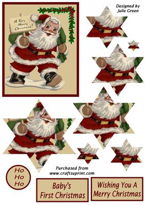 Santa Baby Star Pyramid
