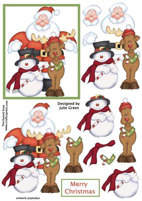 Santas Gang. Xmas