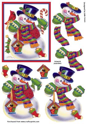 Jolly Snowman Xmas
