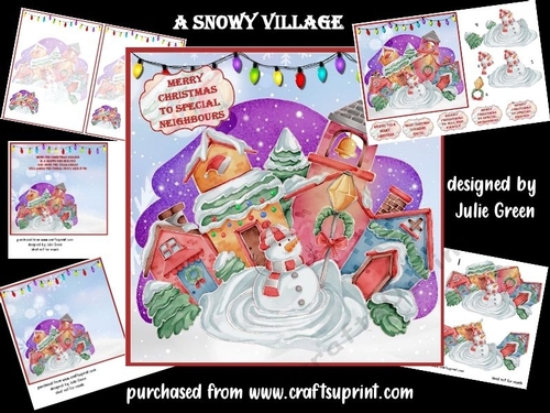 A snowy Village