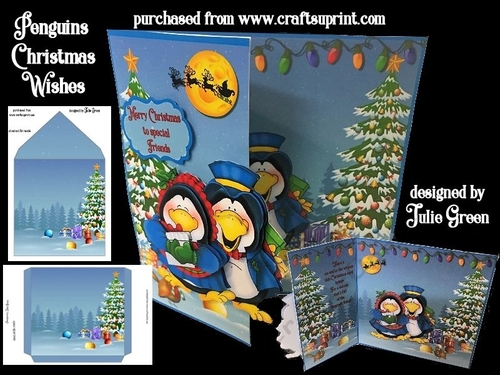 Penguins Christmas Wishes