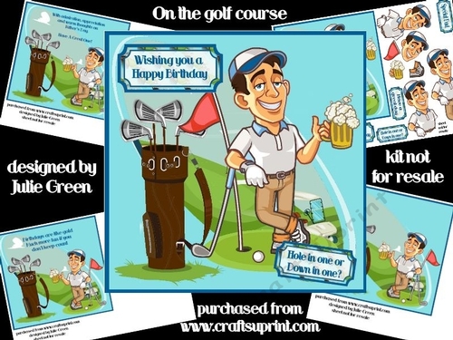 On the golf course