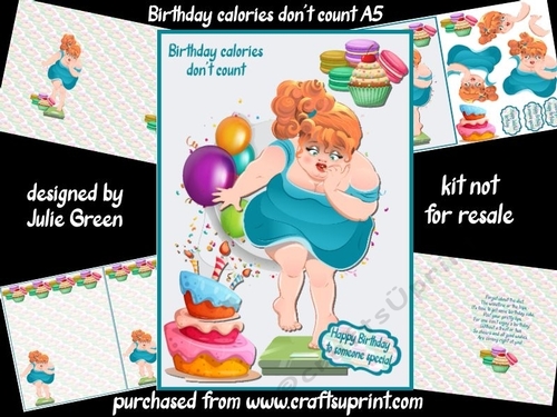 Birthday calories dont count A5