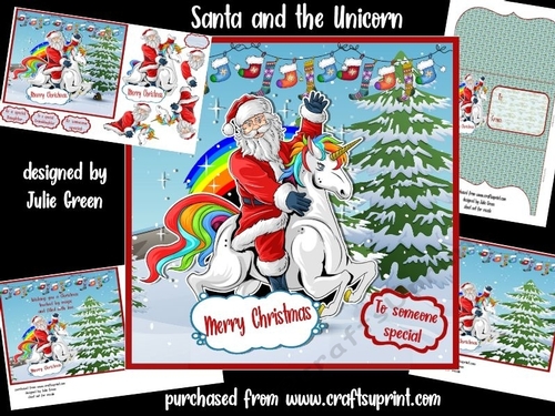 Santa and the Unicorn
