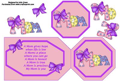 Mom Gift Tag Card