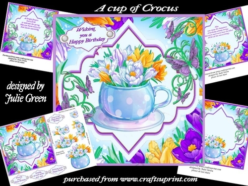 A cup of Crocus