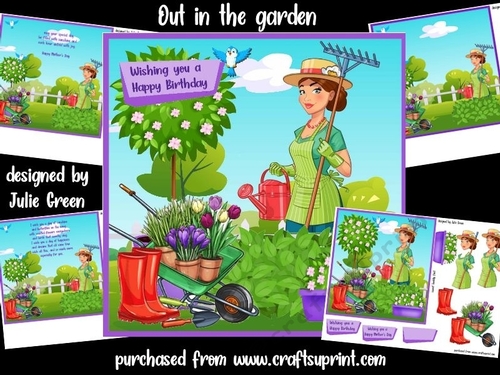 Out in the garden