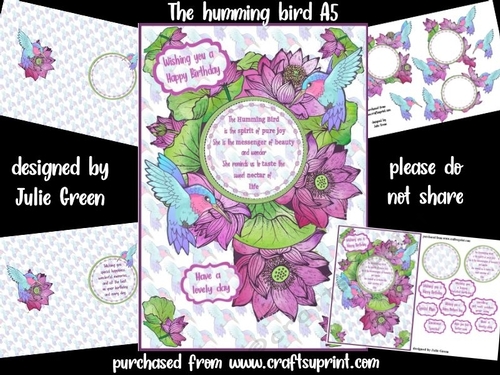 The humming bird A5