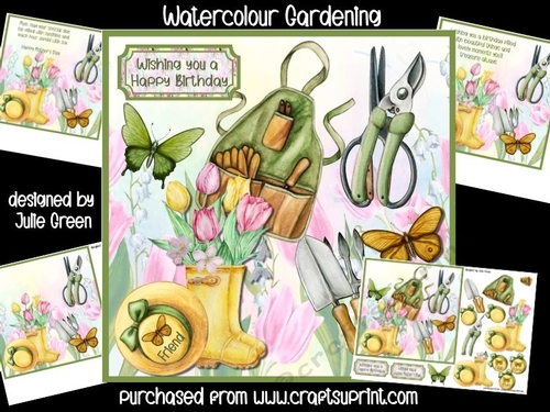 Watercolour Gardening