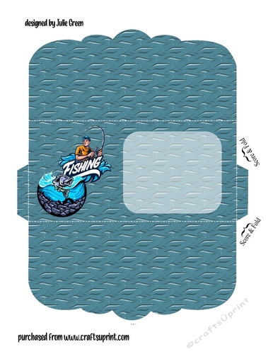 Catch that fish money wallet