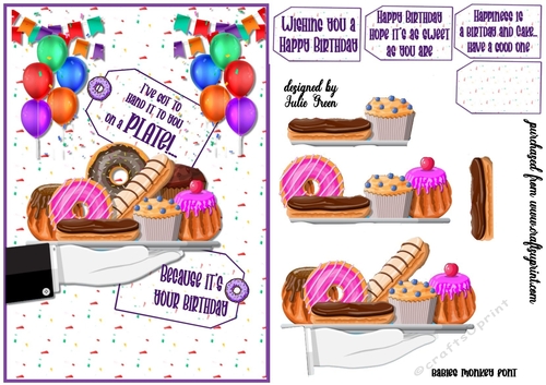 Hand it to you on a plate