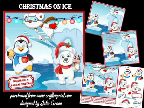 Christmas on ice 7x7